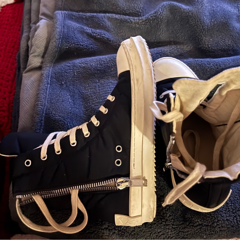 Rick Owens Drkshdw - Black Ramones Sneakers